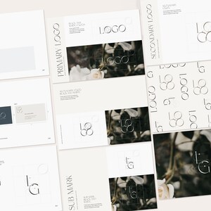 Business Brand Identity Style Guidelines Canva and InDesign Template image 6