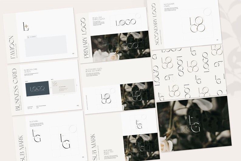 Business Brand Identity Style Guidelines Canva and InDesign Template image 6