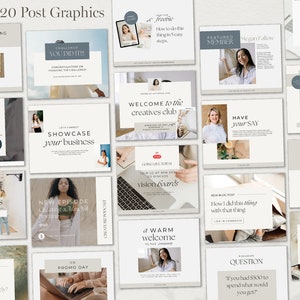 Facebook Group Canva Templates 40 Graphics Group Banner, Post Images, Facebook Group Promotion Course Creators and Coaches image 4