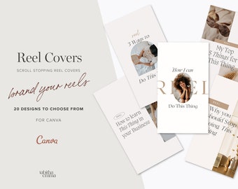 Instagram Reel Cover Templates for Canva | Reels Cover Template, Instagram Canva, Instagram content  engagement