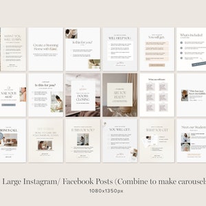 Course Launch Instagram Promotional Canva Templates 100 Feed and Stories Graphics Course Creator image 2