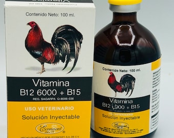 B12 6000+B15 100 ml gallos/roosters