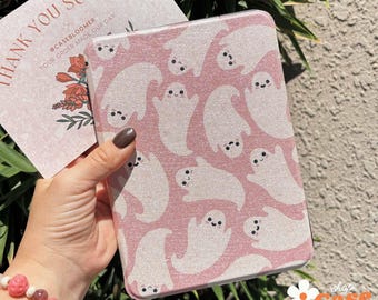 Różowy Duch Zupełnie Nowy Kindle 12 6-calowy 2026 Etui MagSafe Zdejmowana Pokrywa Magnetyczna do Colorsoft Paperwhite 13 7-calowy Niestandardowy Etui Kobo