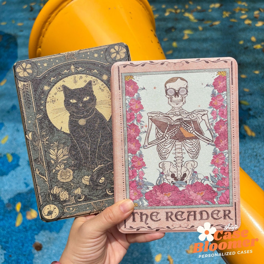 The Reader Tarot Pink All New Kindle 12th 2024 Case Custom Kindle ...