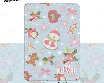 Personalized Christmas Gift Kindle Case for Paperwhite 12th 7" Signature Edition Kindle 2024/2022 Girly Paperwhite Cover Kobo Book Lover