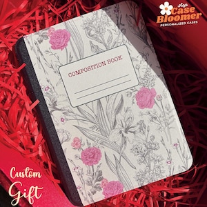 Custom All New Kindle 12th Gen 2024 Case Composition Book Kindle Colorsoft Case Paperwhite 11th 6.8 case kindle 11th Oasis Cover gift