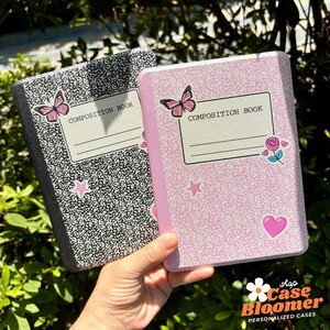 Pink Composition Book Kindle Case for Paperwhite 12th Signature Edition ...