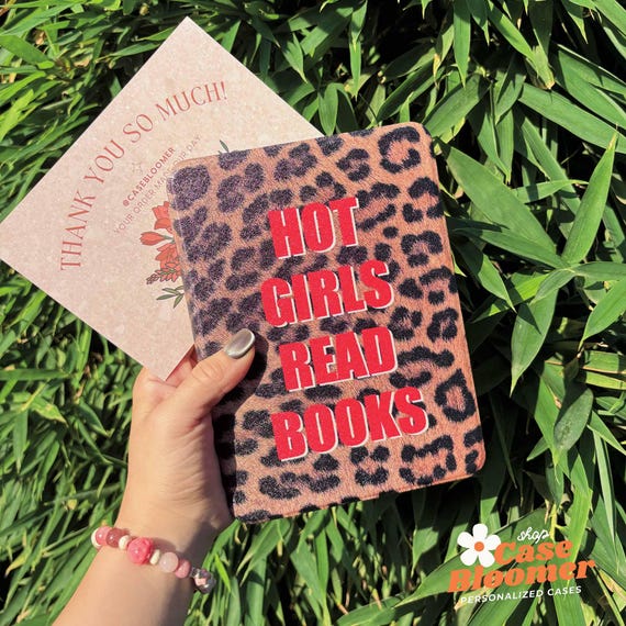 Hot Girls Read Books Kindle Paperwhite Case Custom Kindle Colorsoft Paperwhite Kindle Oasis case book cover kindle 6” 6.8" 11th Animal Print