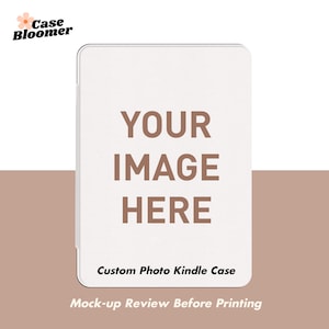 Votre étui photo personnalisé Kindle collage photo personnalisé couleur étui souple paperwhite 12th 2024 11th 6.8 oasis Couverture de livre Kobo Clara