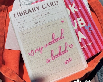 Library Card Dute Date All New Kindle 12th 7-inch 2024 Case Kindle Colorsoft Paperwhite 11th 6.8 Kobo case kindle Oasis Personalized Gift