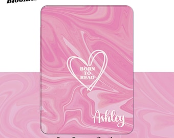 Born to Read Cusotm Pink Summer Kindle Paperwhite Case Kindle Colorsoft Paperwhite Kindle Oasis case Kobo book cover kindle 6” 6.8 10th 11th