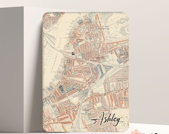 Old Map All new kindle 7" 2024 case kindle case Colorsoft cover paperwhite 11th 6.8 kindle 11th Oasis Cover Personalized Gift Kobo Clara