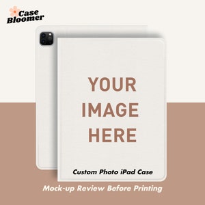 Your photo iPad custom case personalized photo collage case iPad Pro 13 12.9 11 Air6/7 M3 A16 10th 10.9 Mini7 10.2 Auto Wake/Sleep Case Gift