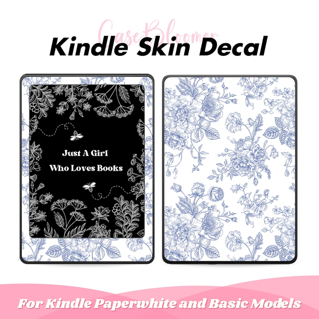 Floral Botanical Kindle Paperwhite 12th Skin Amazon Colorsoft Kindle ...