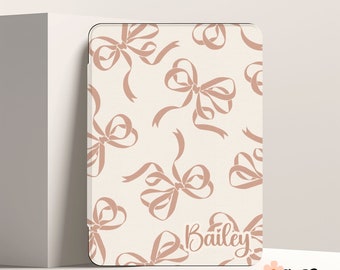 Custom Name Ribbon Kindle 7" Case Paperwhite 11th 6.8 Case Kobo case paperwhite Kindle Oasis Cover kindle Colorsoft Cute Coquette Kobo Clara
