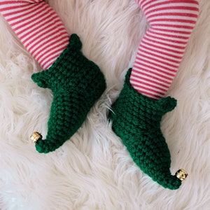 Christmas Elf Booties For Babies, Children and Adults image 1