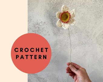 Make Your Own Daffodil - Crochet Pattern PDF Download