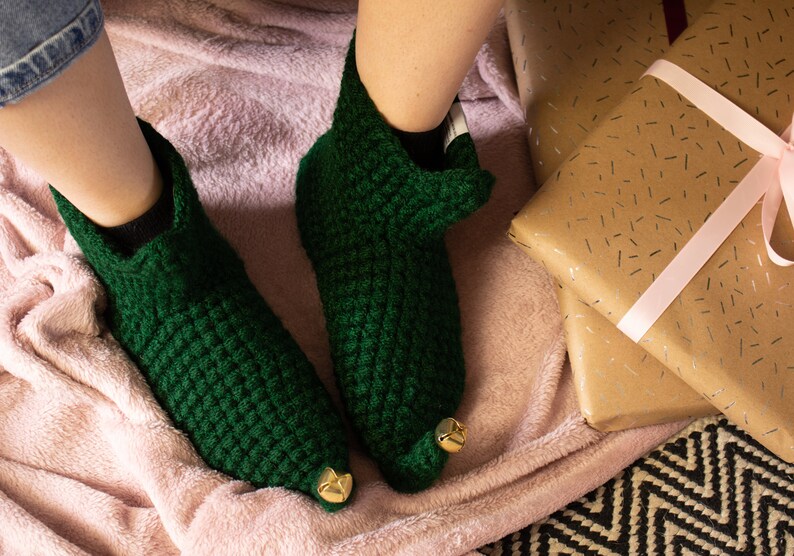 Christmas Elf Booties For Babies, Children and Adults image 3