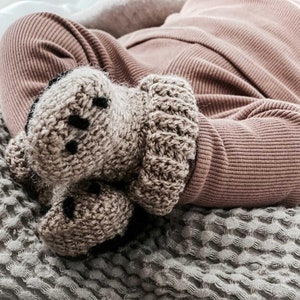 New Baby Mitten and Bootie Set Animal Paws image 9