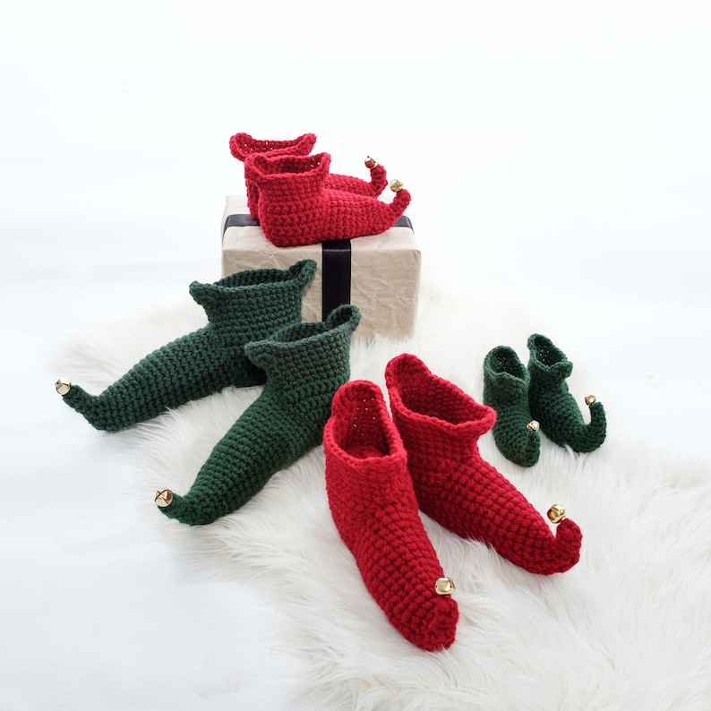 Christmas Elf Booties For Babies, Children and Adults image 6