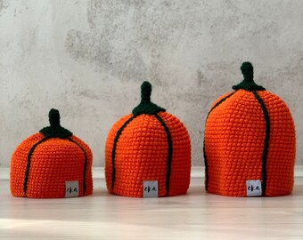 Halloween Little Pumpkin Hat Kids, Baby, Preemie, Toddler, Handmade