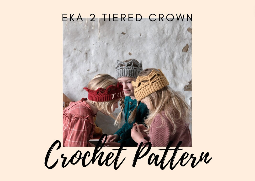 Crown Crochet Pattern 2 Tiered Version