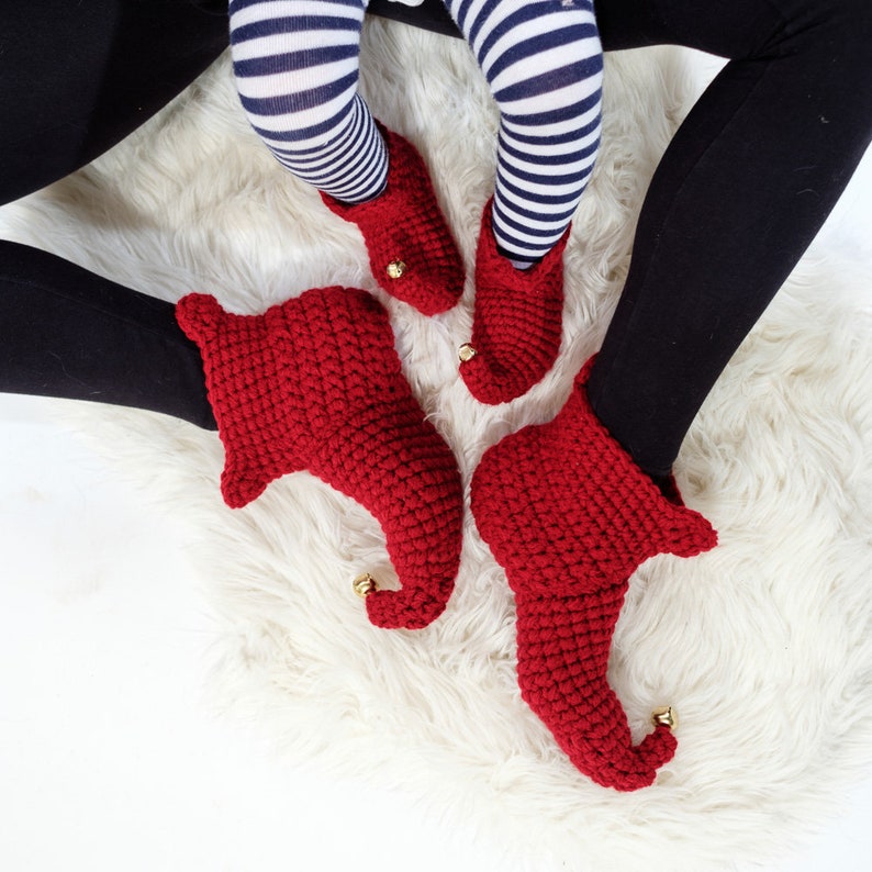 Christmas Elf Booties For Babies, Children and Adults image 2