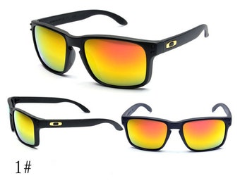 Lunettes de soleil pour hommes de style HoIbrooks Uv400, lunettes de soleil d'extérieur, adaptées à un usage quotidien, aux fêtes et à l'extérieur, unisexes
