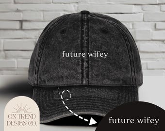 Honeymoon Gift Newlywed Wedding Present Future Wifey Bachelor Party Hat Future Wifey Embroidered Cap