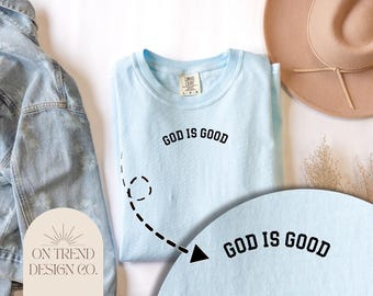 Gott ist gut Shirt Bibel Vers T-Shirt Glaube basierte Bekleidung