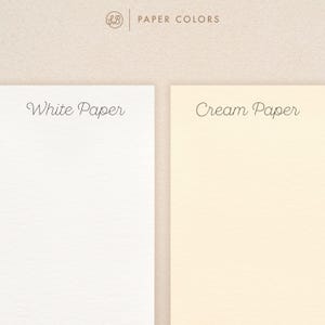 Papelería personalizada para parejas / Tarjeta de felicitación personalizada para recién casados o regalo de aniversario / Juego de papelería de lujo con tarjetas plegables / JEWEL imagen 6