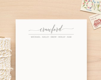 GUILD Family Custom Notepad - Personalized Families