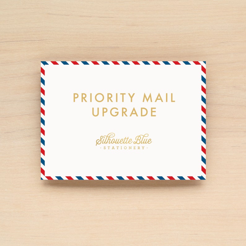 PRIORITY MAIL UPGRADE image 1