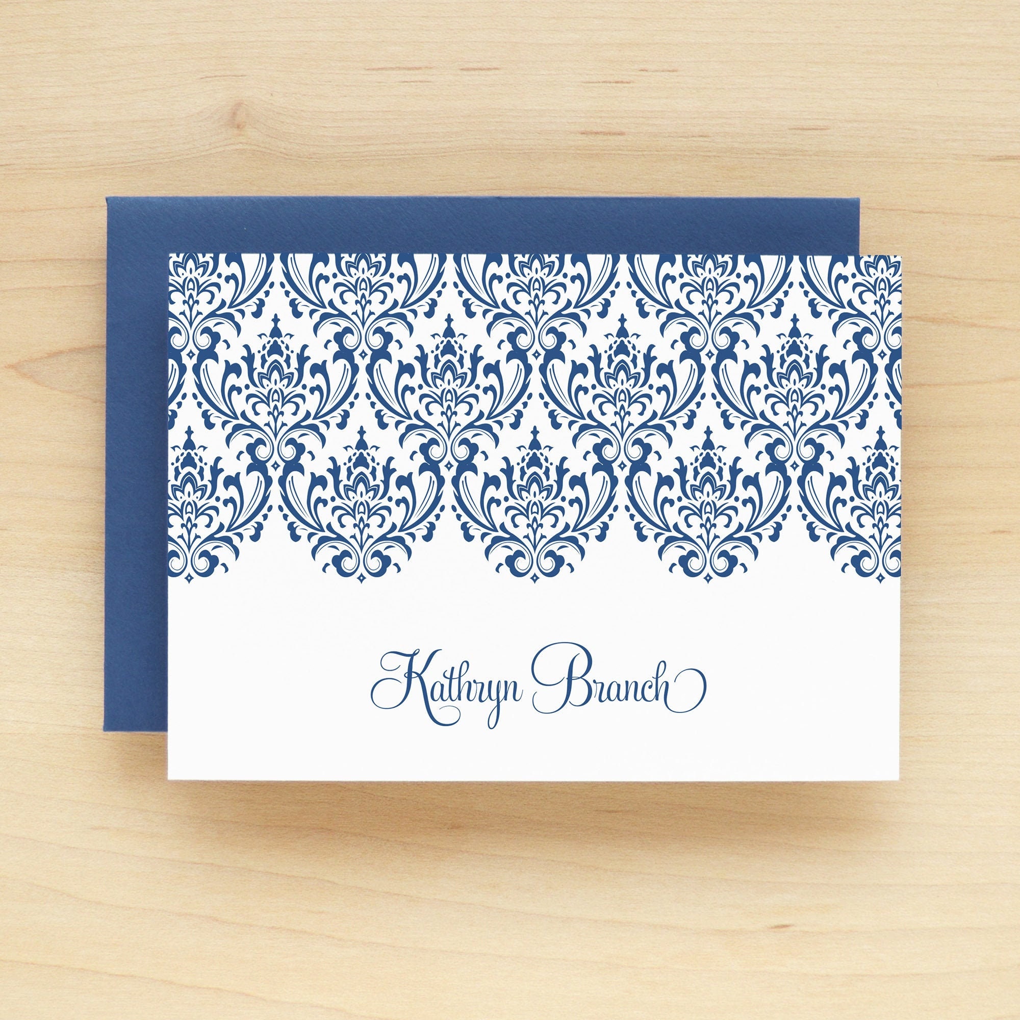 Monogram Stationary Set Personalized Monogram Stationery Set Etsy