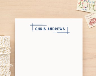 Professional memo pad, Personalized note pad, Personalized notepad for men, Custom notepad, Custom note pad, Customized notepad | BLUEPRINT