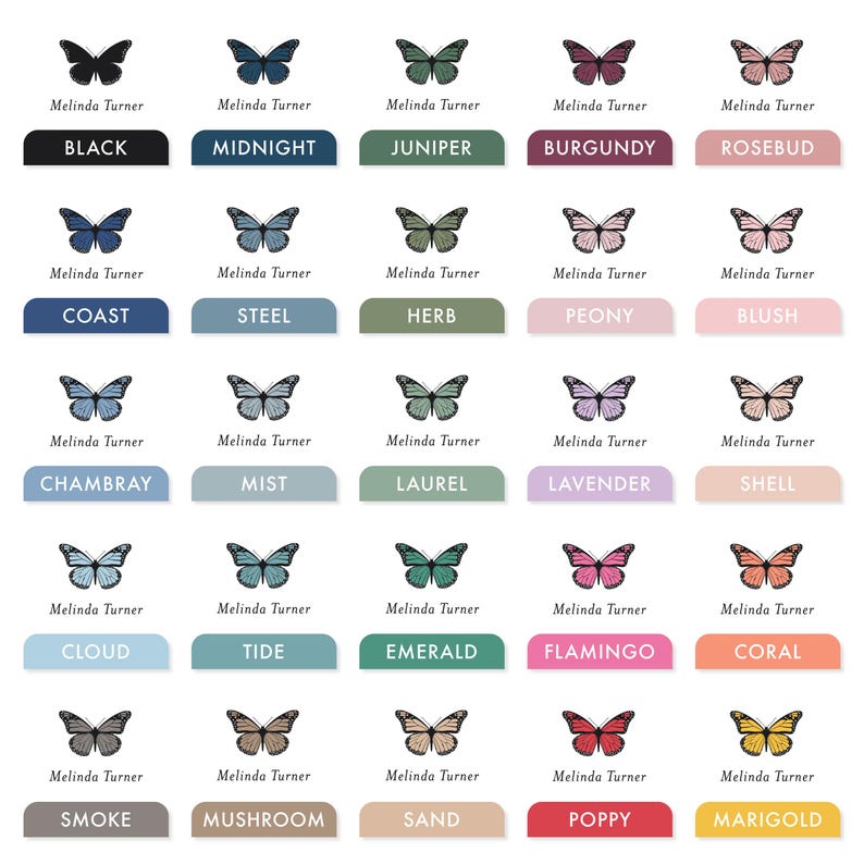 Butterfly notepad, Custom note pad, Personalized notepad, Cute memo pad, Custom notepad, Personalized note pad, Customized notepad | FLUTTER image 4