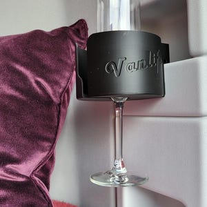 Cup/drink holder/wine glass holder - for 4 mm bridge - Adria Twin / panel van image 6