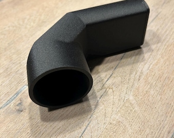 Air deflector for Truma & Webasto heaters (Ø 54–56 mm), ideal for campers with dogs.