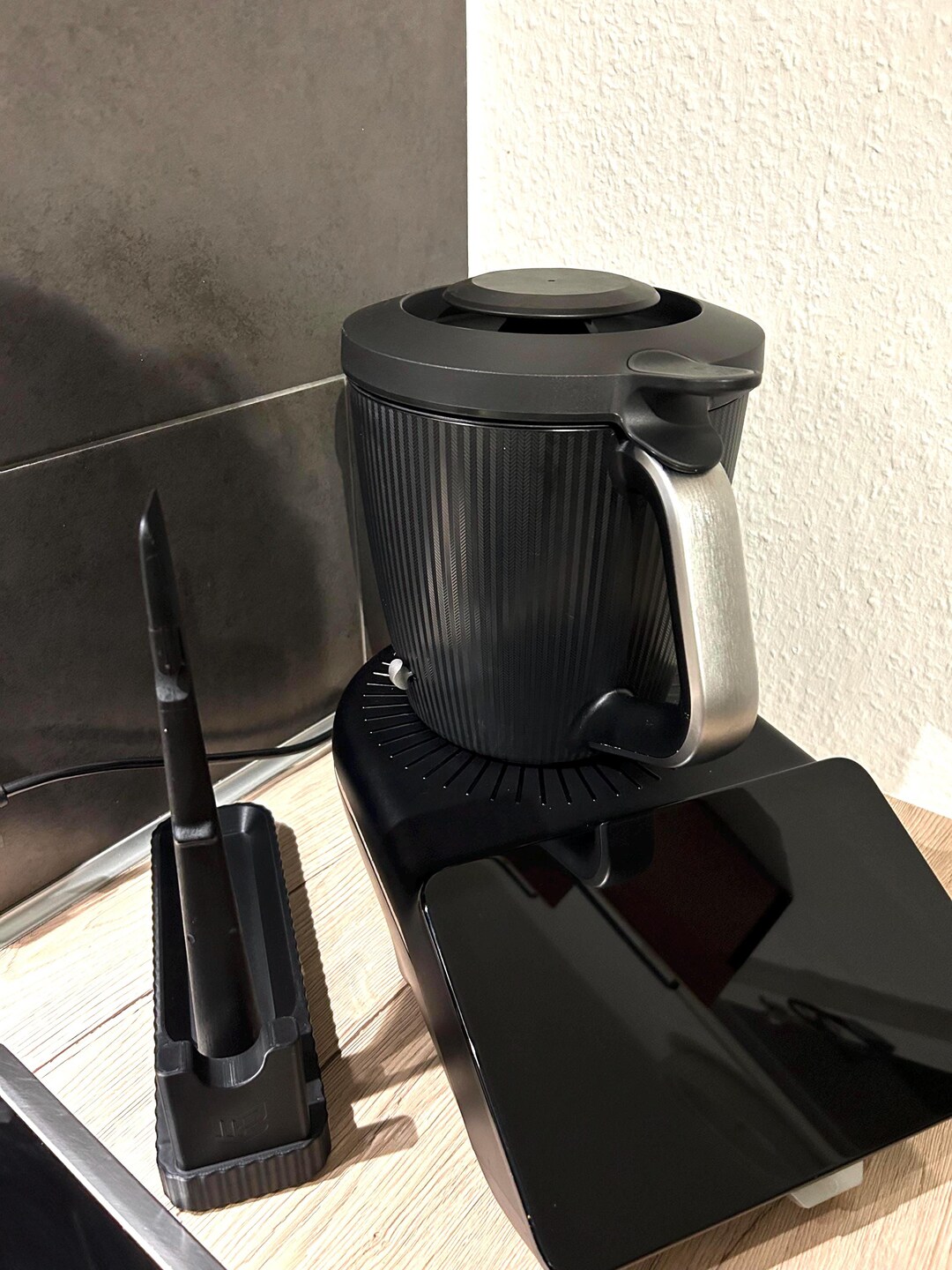 ULROAD Geschikt voor Thermomix TM7 spatelhouder, standaard, houder, accessoires, spatelhouder, compatibel met Vorwerk origineel apparaat