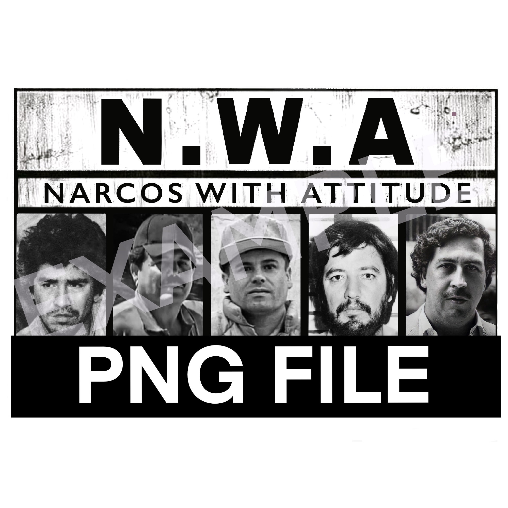 N.W.A Narcos With Attitude Etsy