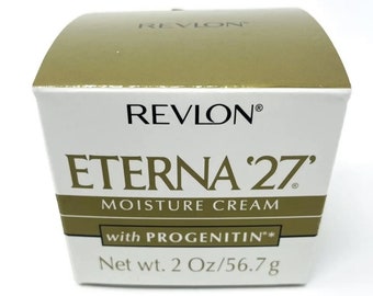 Revlon Eterna 27 Moisture Cream with Progenitin 2 Oz Face Skin