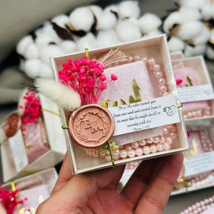 Set mini Corano e Tasbeeh in velluto personalizzato, bomboniere islamiche per baby shower, regalo di benvenuto per bambini, bomboniere Aqiqah, bomboniere Ameen, bomboniere con perline di preghiera