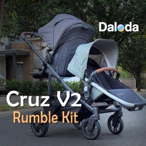 Kit adaptador doble para asiento de cochecito/bebé UPPAbaby Cruz V2