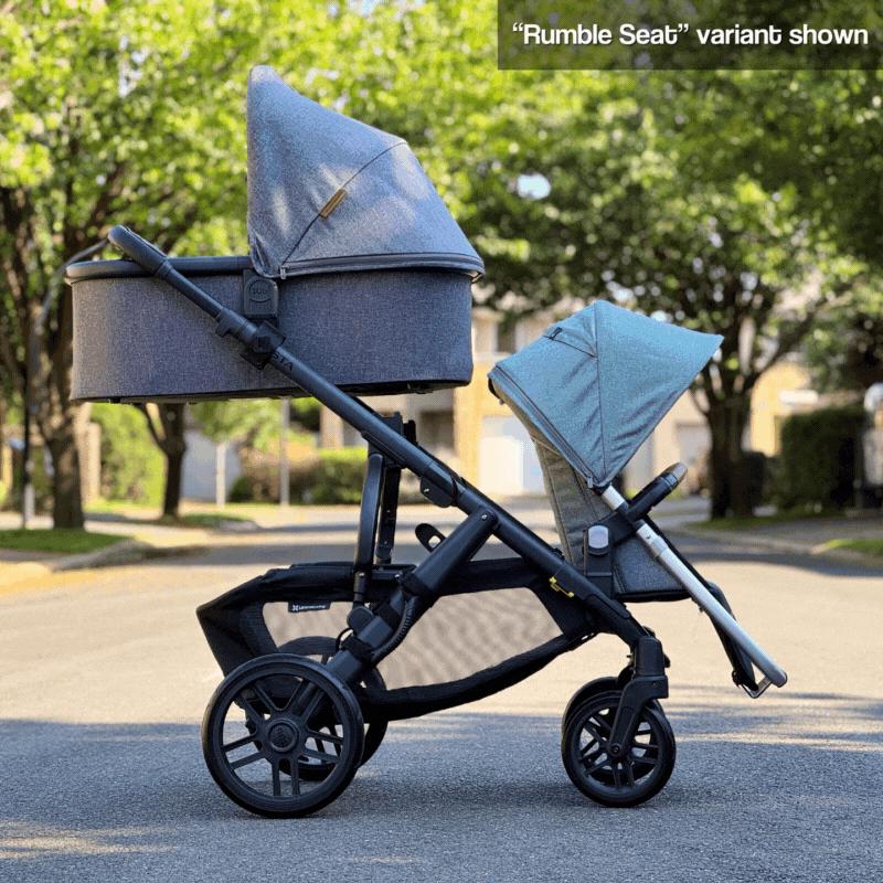 Uppababy Vista Double Stroller With Bassinet Uppababy Vista Double