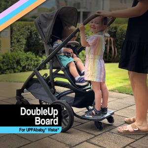 Plataforma para niños pequeños Daloda DoubleUp para UPPAbaby Vista / Plataforma para cochecito con asiento