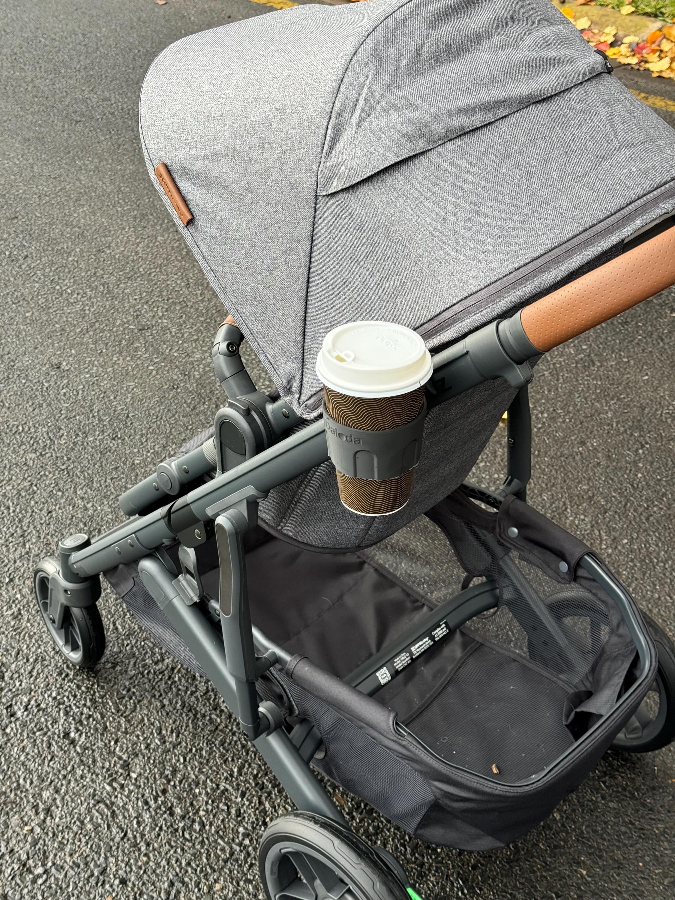 Portabicchieri per passeggino adatto per UPPAbaby Vista/Vista V2/Vista