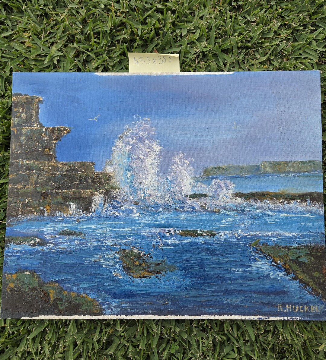 Hand Painted Australian Landscape Art - Etsy