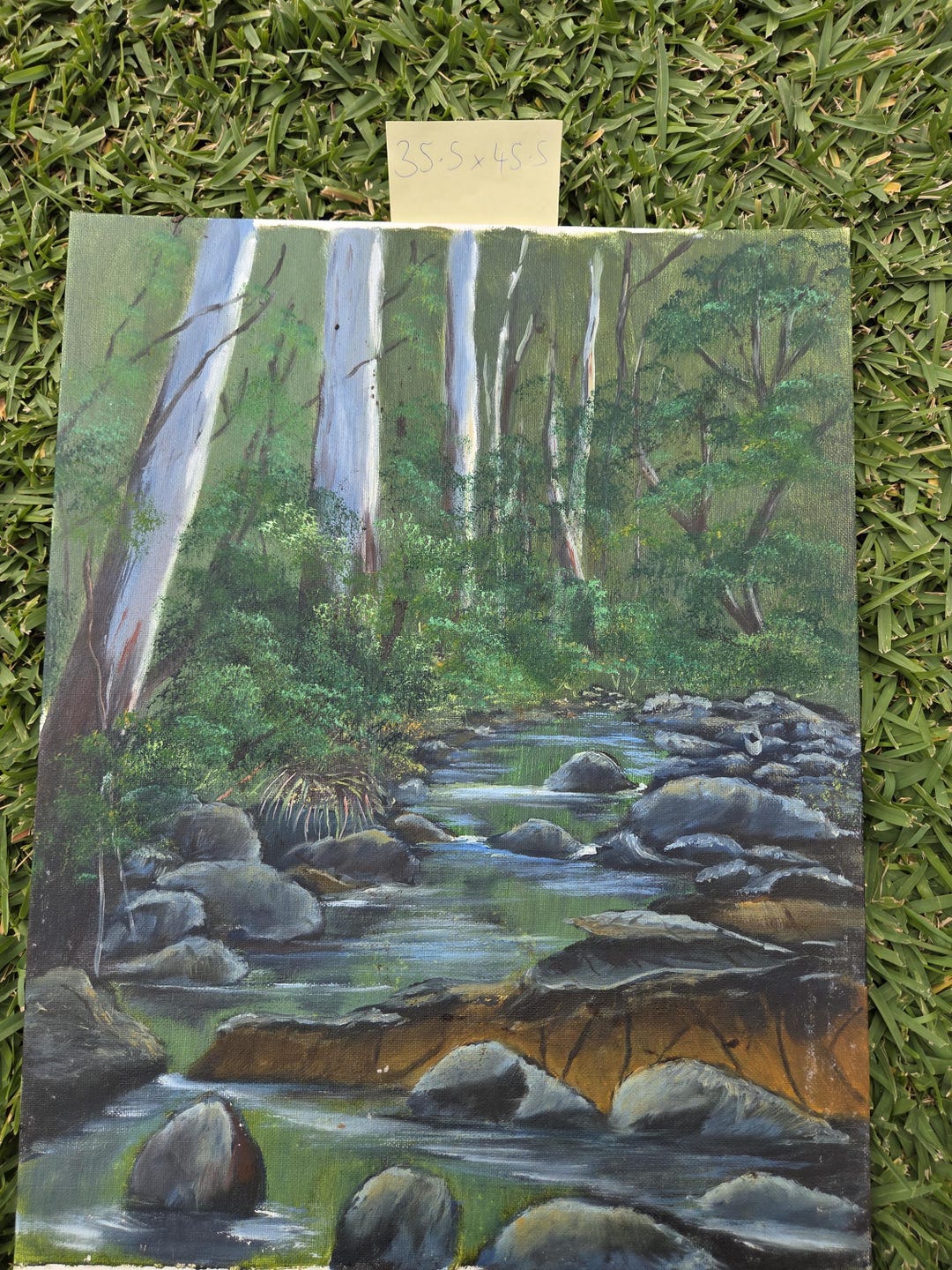 Hand Painted Australian Landscape Art - Etsy Australia