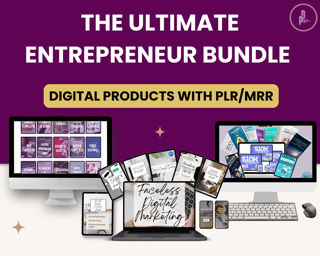 The Ultimate Entrepreneur PLR MLR Bundle With Private Label Rights ...