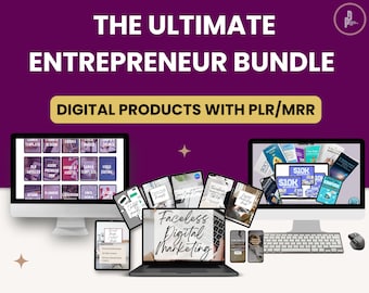 The Ultimate Entrepreneur PLR MLR Bundle with Private Label Rights, Master Resell Rights, Passive Income, Millions of Digital Products